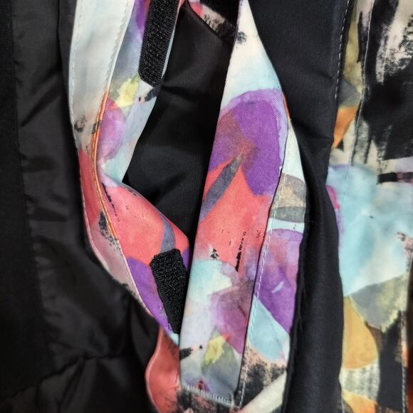 4417)ROXY Women Jet Ski Dri Flight Jetty Snowboard Jacket Small without faux fur - Picture 11 of 15